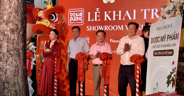 Tập đoàn Y Dược sâm Ngọc Linh Việt Nam khai trương showroom tại TP Hồ Chí Minh