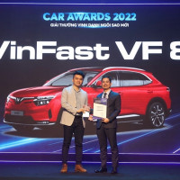 VinFast VF 8 được vinh danh là “Ngôi sao mới” tại Giải thưởng Car Awards 2022