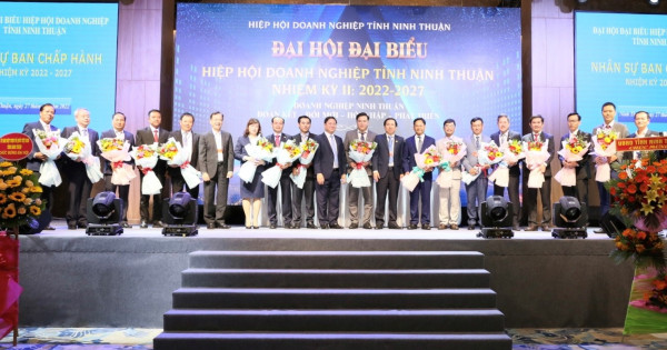 Ông Nguyễn Tiến Nghị làm Chủ tịch Hiệp hội Doanh nghiệp Ninh Thuận 