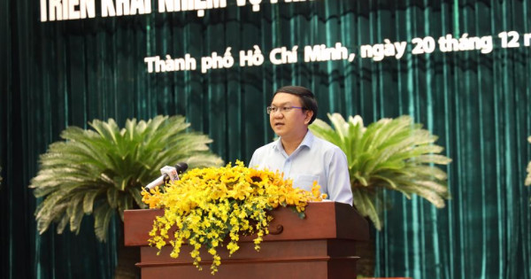 TP Hồ Chí Minh chuyển đổi số để xây dựng đô thị thông minh trong năm 2023