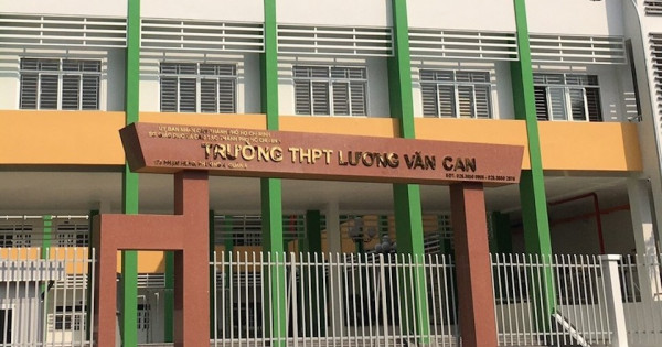 Vụ hiệu trưởng Trường THPT Lương Văn Can thay mới cùng lúc 9 cán bộ: Sở GD&ĐT TP Hồ Chí Minh đề nghị thu hồi quyết định