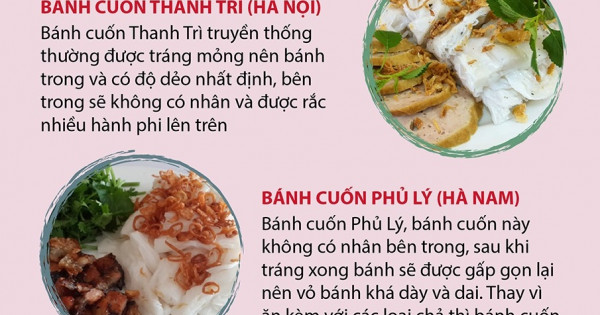 Bánh cuốn Việt Nam vào top 10 món ngon hấp dẫn nhất thế giới