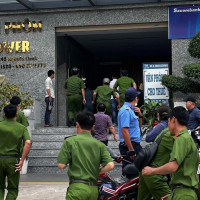 Công an phong tỏa, khám xét trụ sở Công ty F88 ở TP Hồ Chí Minh