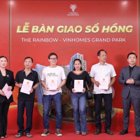 Phân khu The Rainbow – Vinhomes Grand Park chính thức bàn giao hơn 1.000 sổ hồng