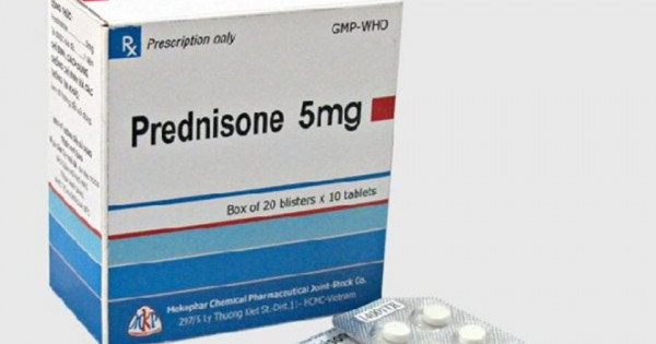 Thu hồi giấy đăng ký lưu hành thuốc Prednison 5mg