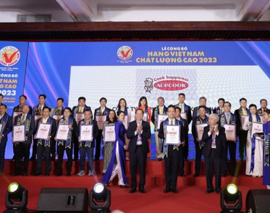 Trao chứng nhận hàng Việt Nam chất lượng cao cho 519 doanh nghiệp
