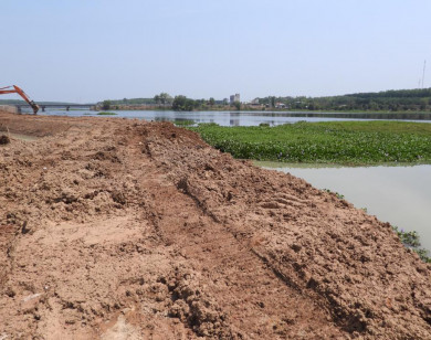 Bình Phước: Hồ thủy lợi quốc gia Phước Hòa đang bị xâm hại nghiêm trọng