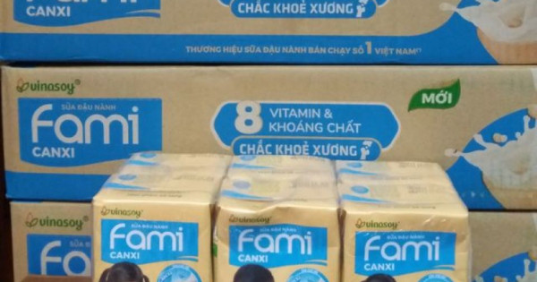 Nhật Bản thu hồi lô sữa đậu nành Fami Calcium Soy Milk nghi nhiễm khuẩn Coliform