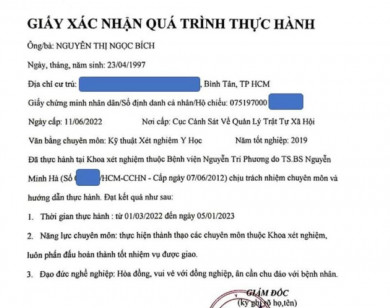 Bệnh viện Nguyễn Tri Phương ở TP Hồ Chí Minh liên tục bị giả mạo giấy tờ