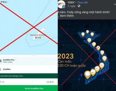 Sử dụng bản đồ vi phạm chủ quyền biển đảo Việt Nam: Grad và Yody nói gì?
