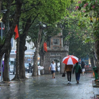 Dự báo thời tiết ngày 14/4/2023: Hà Nội tiếp tục mưa phùn, trời nồm ẩm