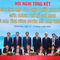 TP Hồ Chí Minh ký hợp tác với 6 tỉnh vùng Duyên hải Nam Trung Bộ