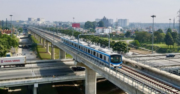 TP Hồ Chí Minh: Tàu metro số 1 chạy thử nghiệm lộ trình dài hơn 12 km