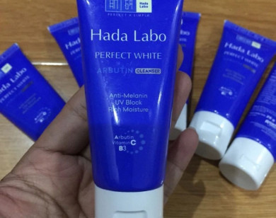 Thu hồi trên toàn quốc mỹ phẩm Hada Labo Perfect White Cleanser không đạt chất lượng