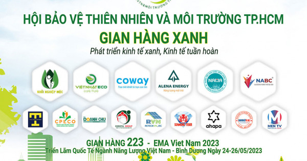 Gian hàng xanh EMA Vietnam 2023: Hướng tới sự phát triển xanh bền vững