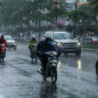 Dự báo thời tiết ngày 24/5/2023: Hà Nội có lúc có mưa rào và dông