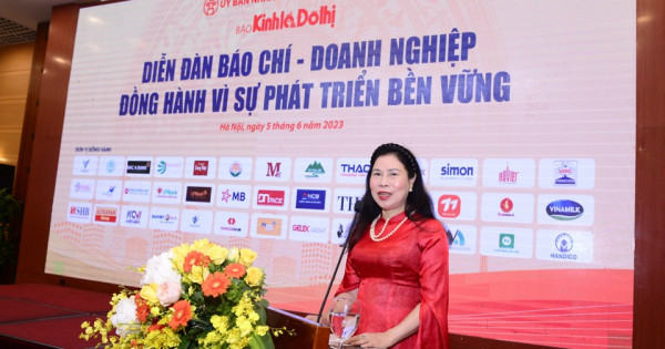 Diễn đàn Báo chí – Doanh nghiệp đồng hành vì sự phát triển bền vững: Báo chí và doanh nghiệp  - mối quan hệ cộng sinh, không cần né tránh