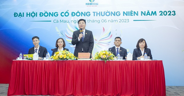 PVCFC tổ chức thành công phiên họp ĐHĐCĐ thường niên năm 2023