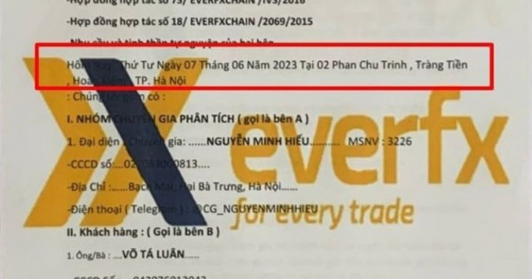Mạo danh Sở Giao dịch chứng khoán Hà Nội để ''ký'' hợp đồng đầu tư