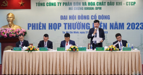 PVFCCo tổ chức thành công phiên họp Đại hội đồng cổ đông thường niên năm 2023