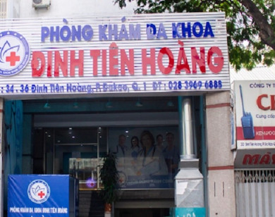 Phòng khám đa khoa Đinh Tiên Hoàng tiếp tục bị xử phạt