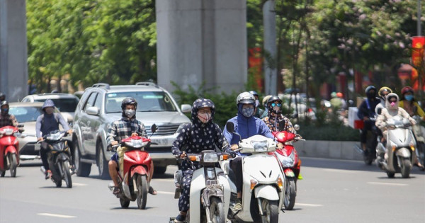 Dự báo thời tiết ngày 1/7/2023: Hà Nội tiếp tục nắng nóng, có nơi trên 38 độ C