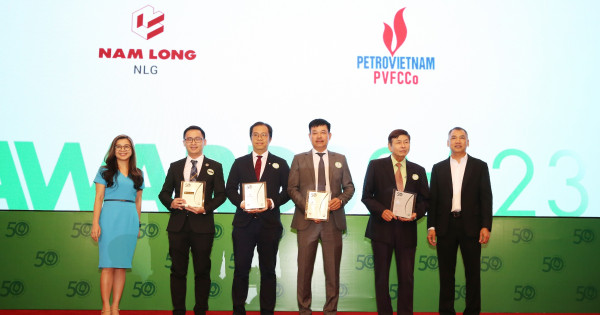 PVFCCo được vinh danh “Doanh nghiệp phát triển bền vững tiêu biểu 2023”