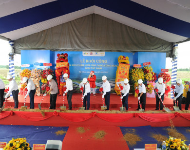 Tây Ninh khởi công dự án Khu chăn nuôi ứng dụng công nghệ cao DHN