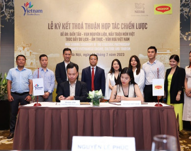 Nestlé Việt Nam hợp tác cùng Cục Du lịch thúc đẩy du lịch ẩm thực