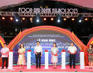 Khai mạc hội chợ “Thực phẩm đồ uống - Food and Drink Ha Noi 2023”