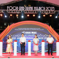 Khai mạc hội chợ “Thực phẩm đồ uống - Food and Drink Ha Noi 2023”