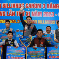 Bế mạc và trao giải billiards carom 3 băng quốc tế bình dương năm 2023 – Cup Number 1