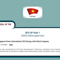 The Asset vinh danh thương vụ giải ngân 31,5 triệu USD cho BCG - SP Solar 1