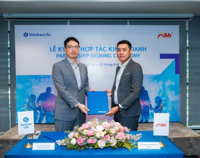Shinhan Life Việt Nam hợp tác kinh doanh bảo hiểm với công ty TNHH công nghệ FIMI