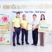 Cùng Phân Bón Cà Mau mang gạo tới các bếp ăn yêu thương tại Cần Thơ