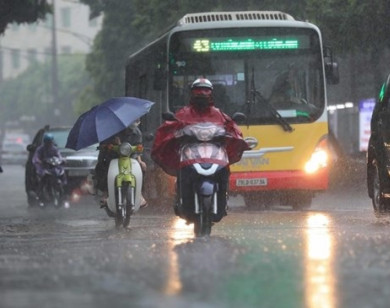 Dự báo thời tiết ngày 15/8/2023: Hà Nội có mưa rào và dông rải rác