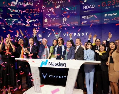 Vinfast chính thức niêm yết trên Nasdaq - Giá trị vốn hoá hơn 23 tỷ USD