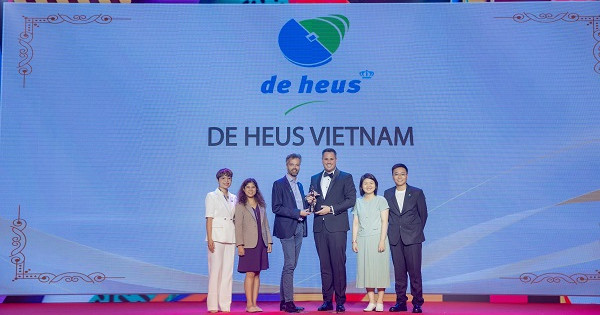 De Heus Việt Nam được vinh danh nơi làm việc tốt nhất châu Á tại HR Asia Award 2023