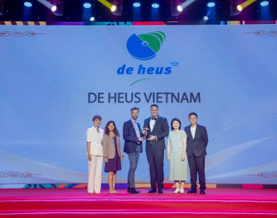 De Heus Việt Nam được vinh danh nơi làm việc tốt nhất châu Á tại HR Asia Award 2023