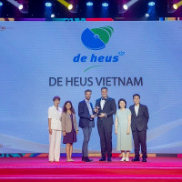 De Heus Việt Nam được vinh danh nơi làm việc tốt nhất châu Á tại HR Asia Award 2023