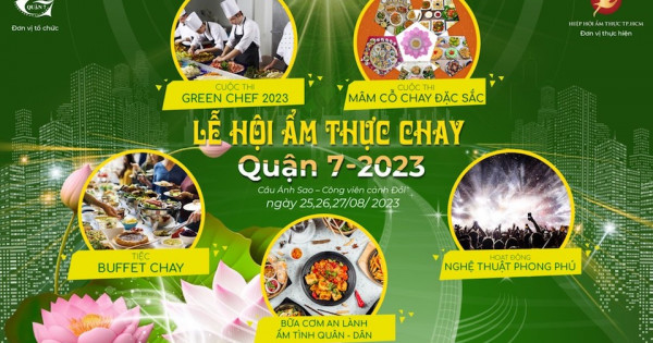 TP Hồ Chí Minh tổ chức Lễ hội Ẩm thực chay tại quận 7