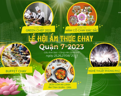 TP Hồ Chí Minh tổ chức Lễ hội Ẩm thực chay tại quận 7