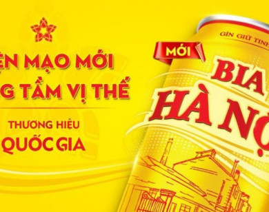 Bia Hà Nội ra mắt nhận diện thương hiệu mới, nâng tầm vị thế