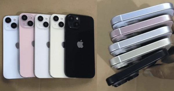 Lộ mô hình với 9 màu của loạt iPhone 15