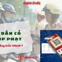 Người dân có thể nộp phạt Vi phạm giao thông trên VNeID?