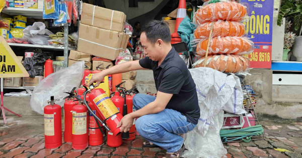 Tăng cường kiểm tra, xử lý vi phạm đối với các mặt hàng thuộc trang thiết bị phòng cháy, chữa cháy