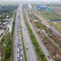 Thông xe đường song hành cao tốc TP Hồ Chí Minh - Long Thành - Dầu Giây