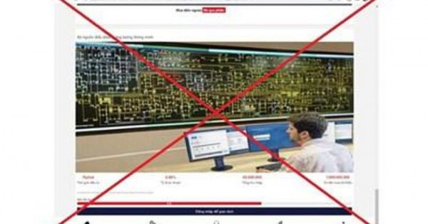 Cần cảnh giác với trang web giả mạo EVN "quỹ đầu tư nội bộ EVN" 