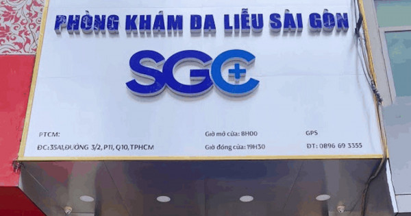 Phòng khám Da liễu Sài Gòn bị phạt gần 150 triệu đồng