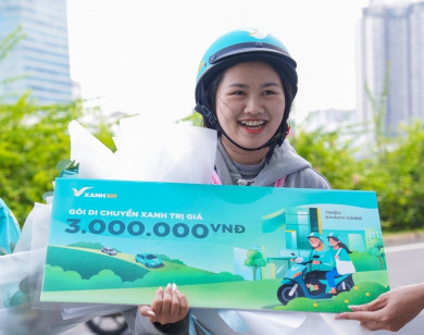 Dịch vụ đặt xe máy điện đón khách thứ 1 triệu sau 1,5 tháng ra mắt - nối dài kỷ lục cho Xanh SM